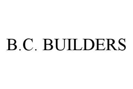 B.C. BUILDERS trademark