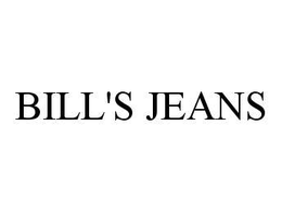 BILL'S JEANS trademark