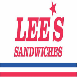LEE'S SANDWICHES trademark