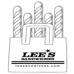 LEE'S SANDWICHES LEESANDWICHES.COM trademark