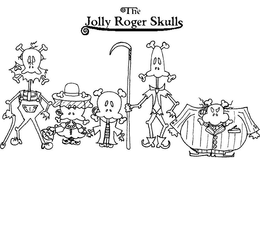 THE JOLLY ROGER SKULLS trademark
