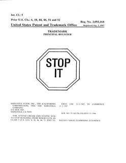 STOP IT trademark