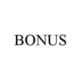 BONUS trademark