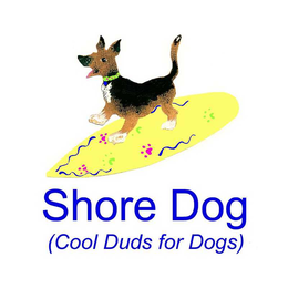 SHORE DOG (COOL DUDS FOR DOGS) trademark