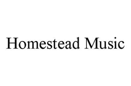 HOMESTEAD MUSIC trademark