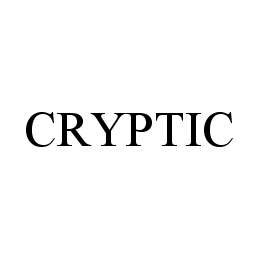 CRYPTIC trademark