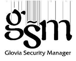 GSM GLOVIA SECURITY MANAGER trademark