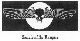 TEMPLE OF THE VAMPIRE trademark