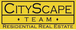 CITY SCAPE TEAM RESIDENTIAL REAL ESTATE trademark