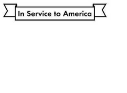 IN SERVICE TO AMERICA trademark