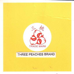 THREE PEACHES BRAND trademark