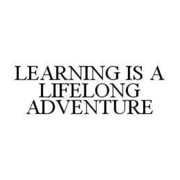 LEARNING IS A LIFELONG ADVENTURE trademark