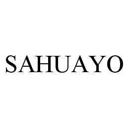 SAHUAYO trademark