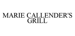 MARIE CALLENDER'S GRILL trademark
