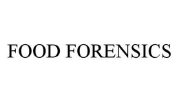 FOOD FORENSICS trademark
