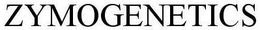 ZYMOGENETICS trademark
