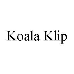 KOALA KLIP trademark