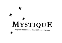 MYSTIQUE MAGICAL LOCATIONS, MAGICAL EXPERIENCES trademark