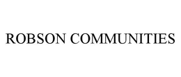 ROBSON COMMUNITIES trademark