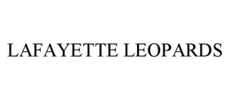 LAFAYETTE LEOPARDS trademark