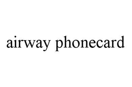 AIRWAY PHONECARD trademark