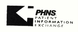 PHNS PATIENT INFORMATION EXCHANGE trademark