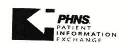 PHNS PATIENT INFORMATION EXCHANGE trademark