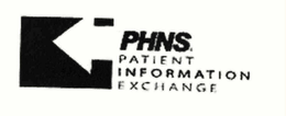 PHNS PATIENT INFORMATION EXCHANGE trademark