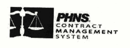 PHNS CONTRACT MANAGEMENT SYSTEM trademark