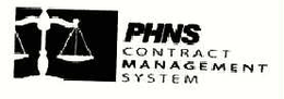 PHNS CONTRACT MANAGEMENT SYSTEM trademark
