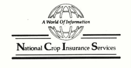 A WORLD OF INFORMATION NATIONAL CROP INSURANCE SERVICES trademark