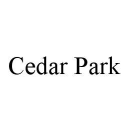 CEDAR PARK trademark