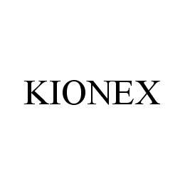 KIONEX trademark