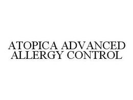 ATOPICA ADVANCED ALLERGY CONTROL trademark
