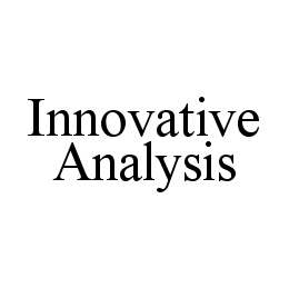 INNOVATIVE ANALYSIS trademark