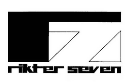 R 7 RIKTER SEVEN trademark