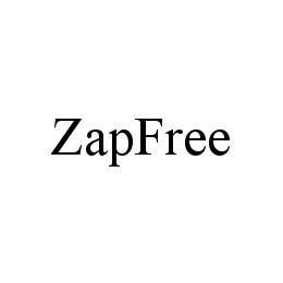 ZAPFREE trademark