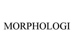 MORPHOLOGI trademark