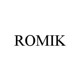 ROMIK trademark
