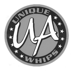 UA UNIQUE WHIPS trademark