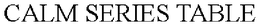 CALM SERIES TABLE trademark