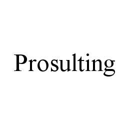 PROSULTING trademark
