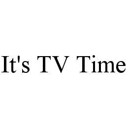 IT'S TV TIME trademark