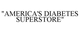"AMERICA'S DIABETES SUPERSTORE" trademark