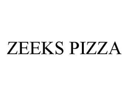 ZEEKS PIZZA trademark