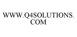 WWW.Q4SOLUTIONS.COM trademark