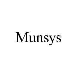 MUNSYS trademark