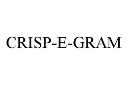 CRISP-E-GRAM trademark
