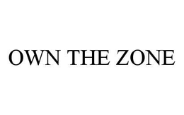 OWN THE ZONE trademark