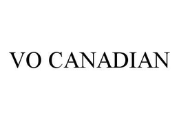 VO CANADIAN trademark
